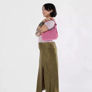 Baggu Mini Nylon Shoulder Bag - Azalea Pink